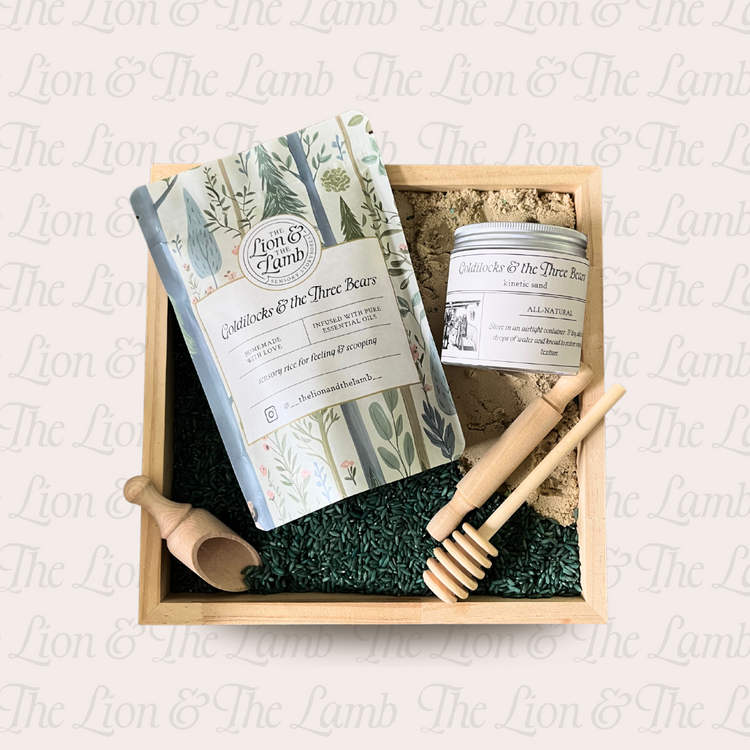 Goldilocks and the Three Bears – Sensory Play Kit