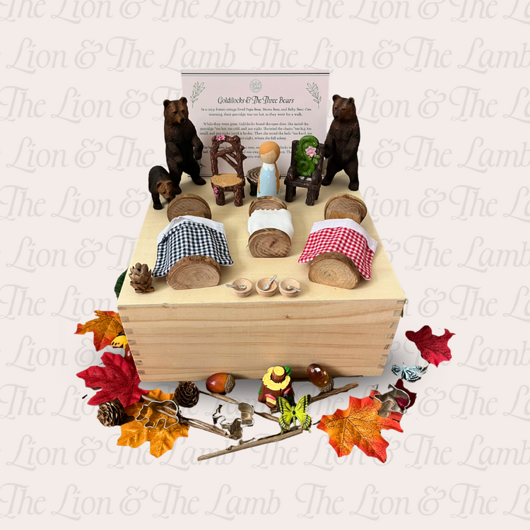 Goldilocks and the Three Bears – Sensory Play Kit