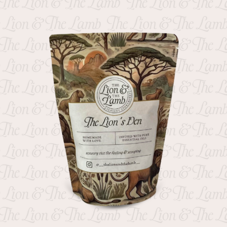 The Lion's Den – Sensory Play Kit