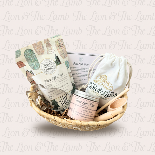 Three Little Pigs Mini Basket