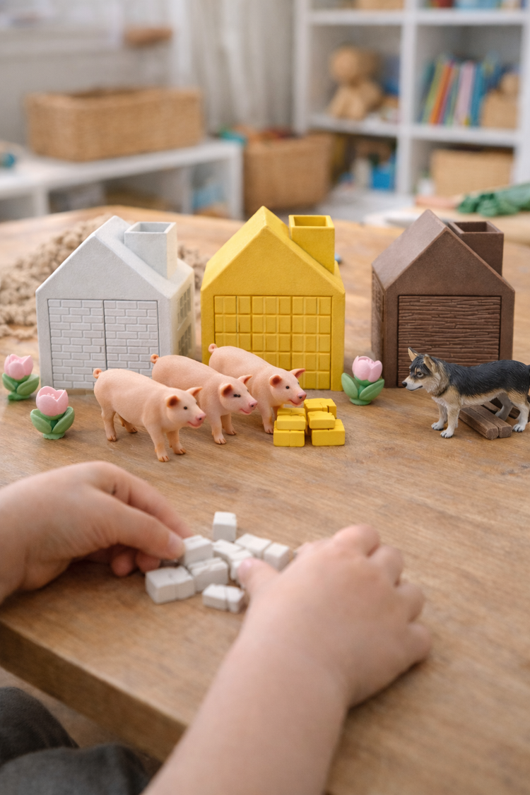 Three Little Pigs – Sensory Storybox