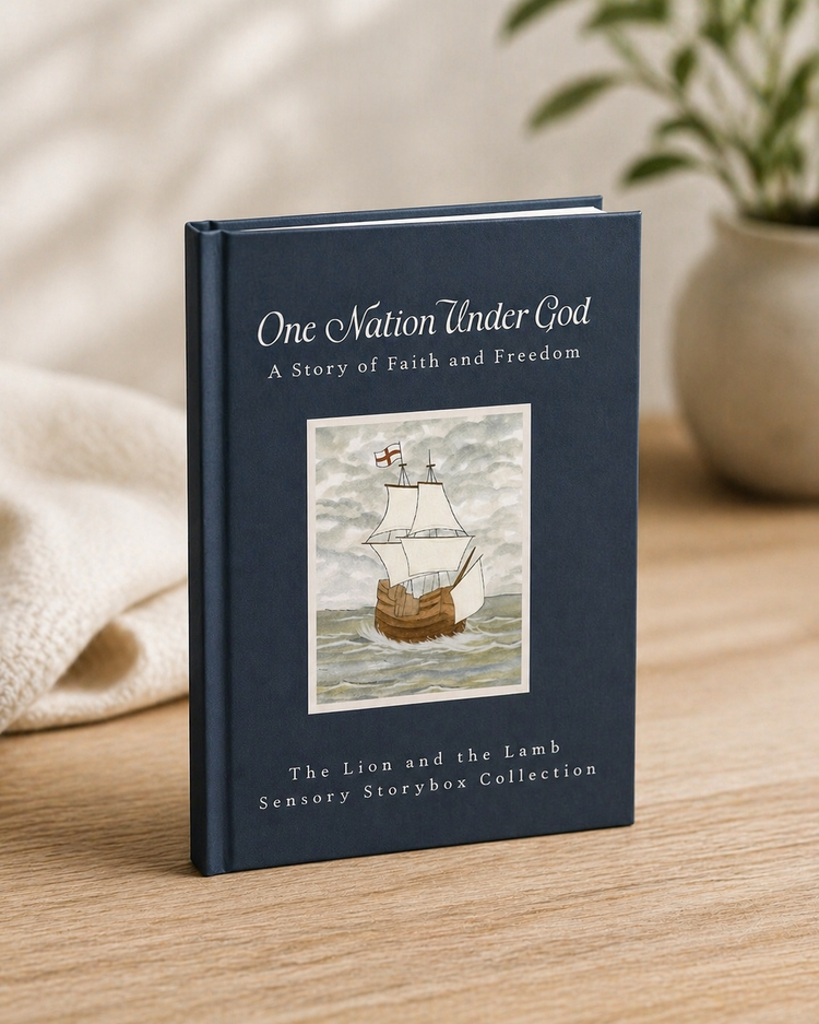 One Nation Under God Sensory Storybox