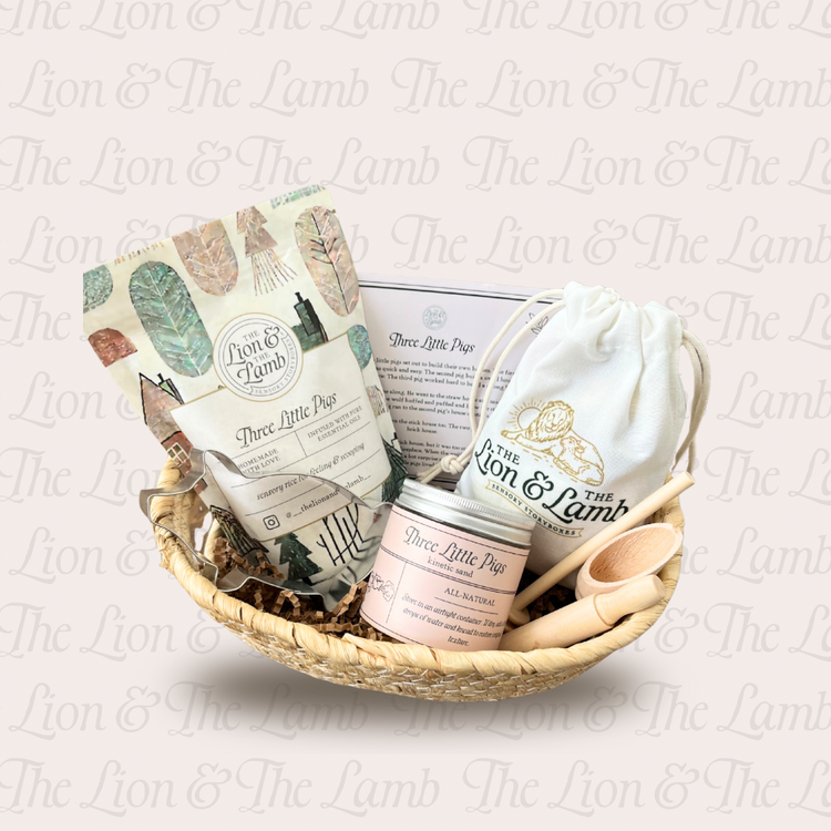 Three Little Pigs Mini Basket
