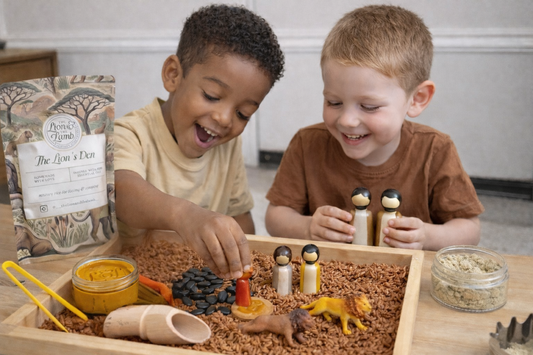 The Lion's Den – Sensory Play Kit