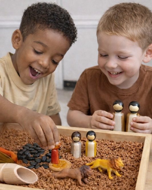 Daniel in the Lion's Den – Sensory Storybox