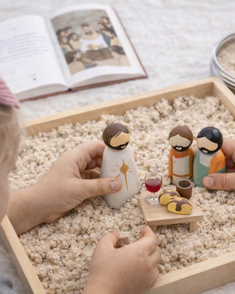 Wooden Sensory Play Tray