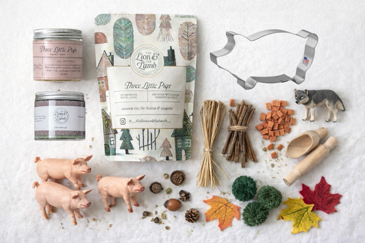 Three Little Pigs – Sensory Storybox
