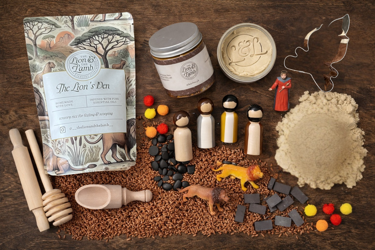 Daniel in the Lion's Den – Sensory Storybox