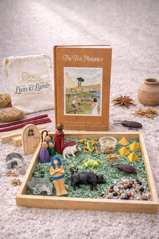 PREORDER • The Ten Plagues Sensory Storybox