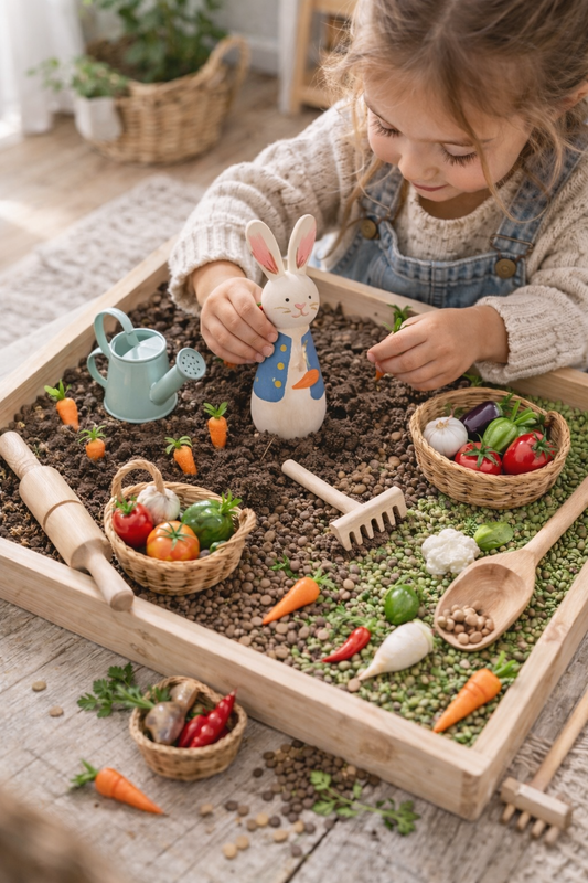 Peter Rabbit Sensory Storybox