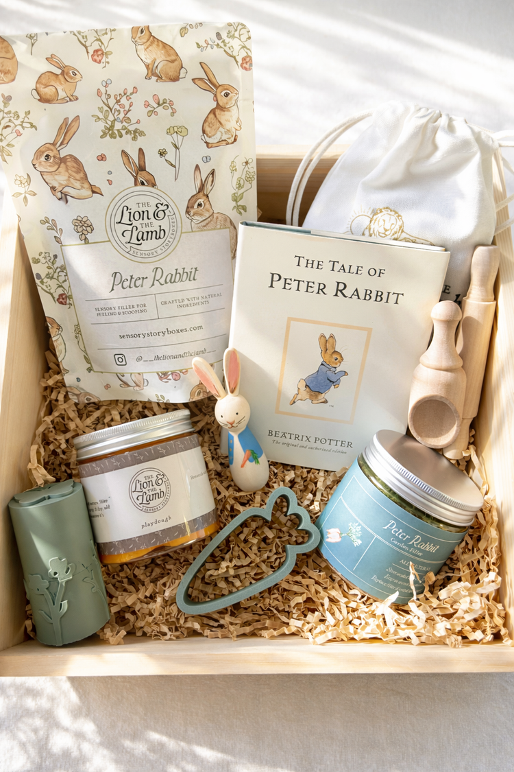 Peter Rabbit- Deluxe Sensory Storybox