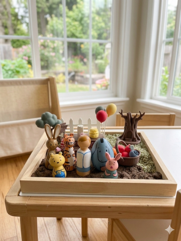 Winnie the Pooh Sensory Storybox