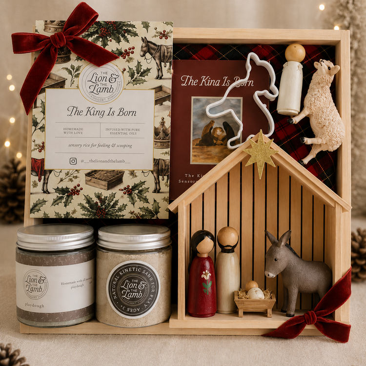 The King Is Born – Sensory Storybox