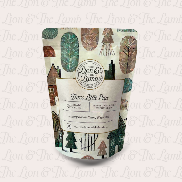 Three Little Pigs – Sensory Rice